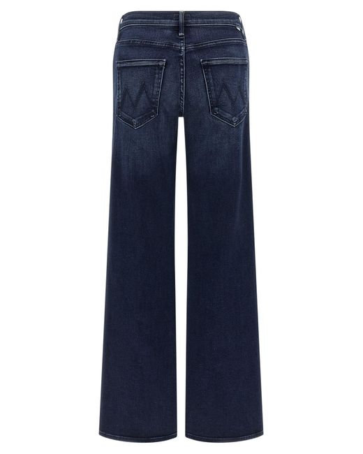 Mother Blue 'The Mid Rise Maven Sneak' Jeans