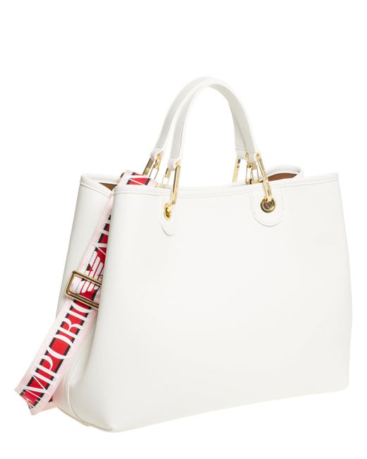 Emporio Armani Natural Myea Medium Medium Tote Bag