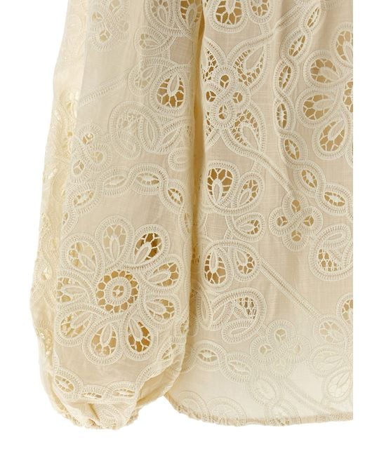 Zimmermann Natural Rhiannon' Blouse