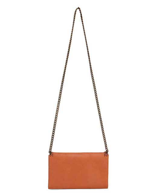 Stella McCartney Brown Shoulder Bag Falabella Polyester