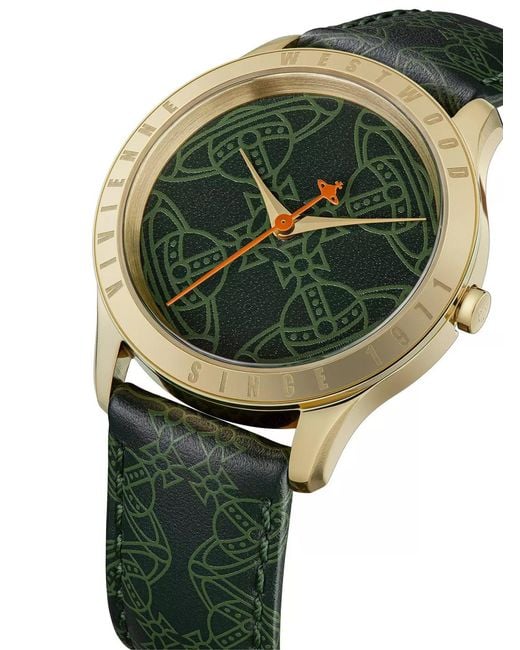 Vivienne Westwood Gray Berkley Logo 35Mm Quartz Watch Accessories Jewelry