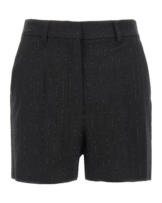 Max Mara Black 'Siberia' Shorts