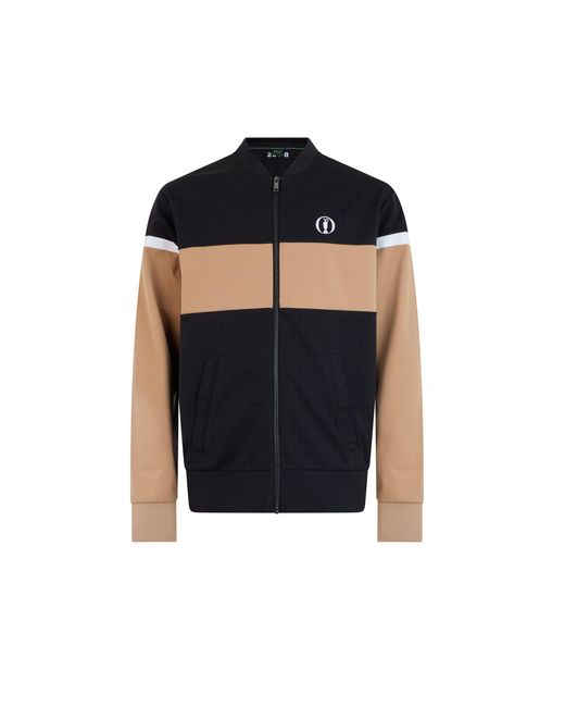 Boss Black Technical Zip-Up Hoodie Polyester for men