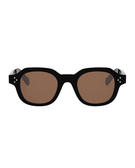 Céline Brown 3 Dots Hd Acetato Sunglasses for men