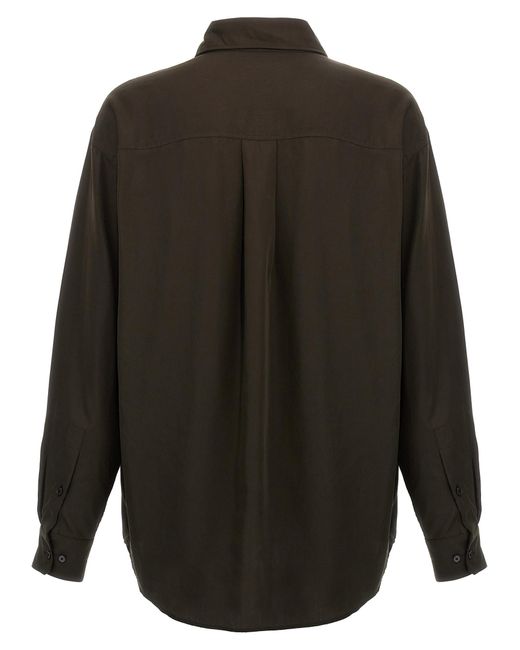 Lemaire Black 'Double Pocket' Shirt for men