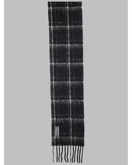 Our Legacy Black Scarf Alpaca And Wool for men