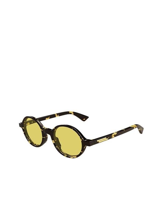 Bottega Veneta White Sunglasses Recycled Acetate Eyewear