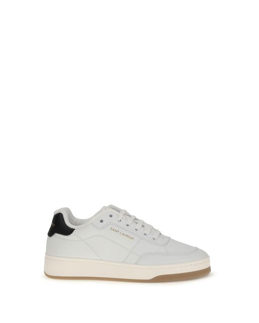 Saint Laurent White Sl/61 Sneakers