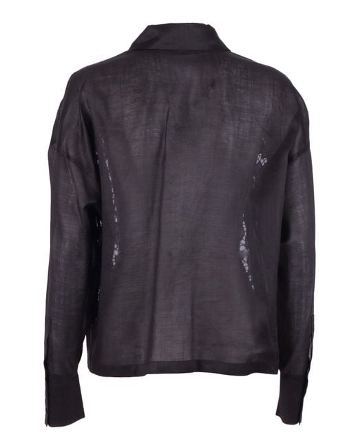 Max Mara Blue Shirt