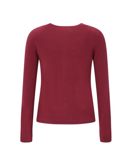 Allude Red Cardigan