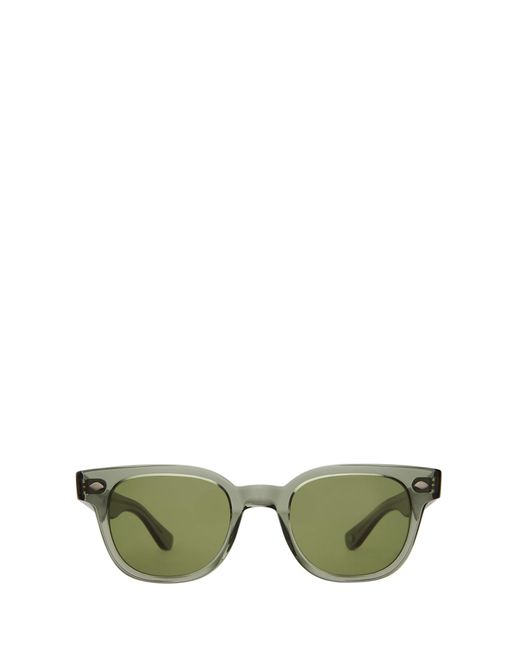 Garrett Leight Green Canter Sun Juniper Sunglasses