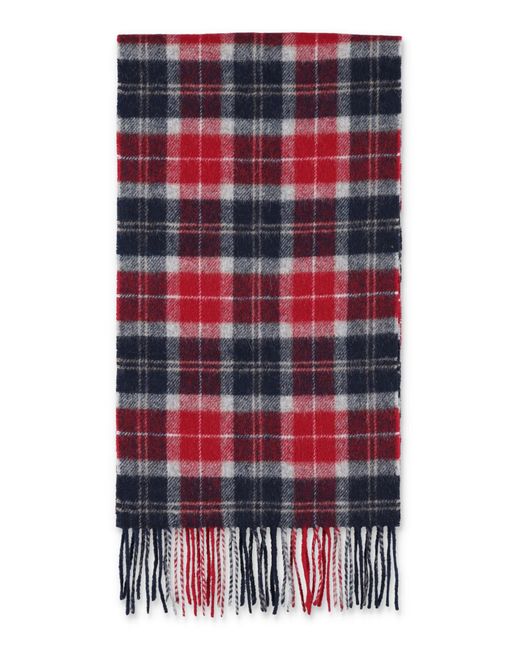 Barbour Red Scarf Check for men