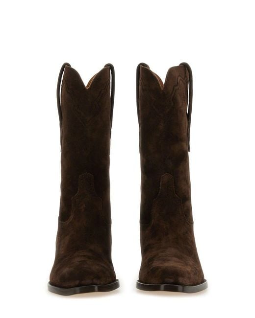 Paris Texas Brown Hilda" Boot
