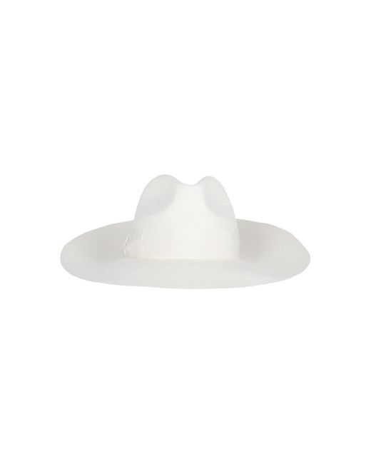Borsalino White Panama Amedeo Hat
