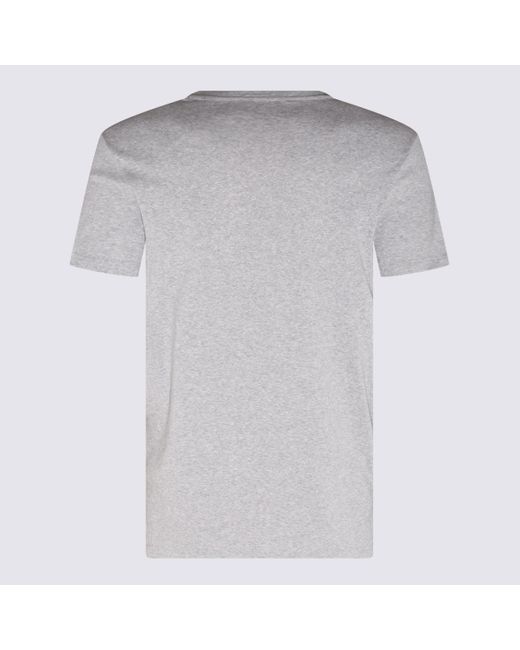 Tom Ford Gray T-shirts And Polos Grey for men