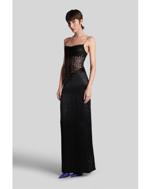 Balmain Black Long Dress