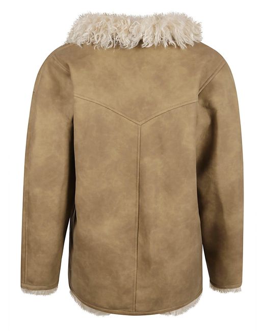 Isabel Marant Natural Clea Coat
