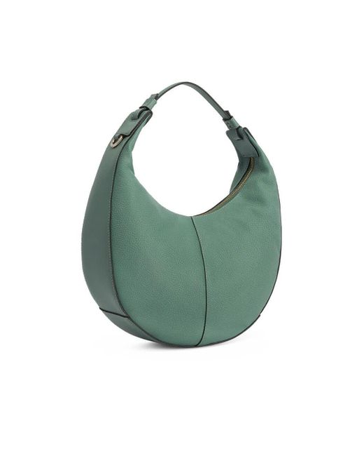 Furla Green Miastella S Shoulder Bag