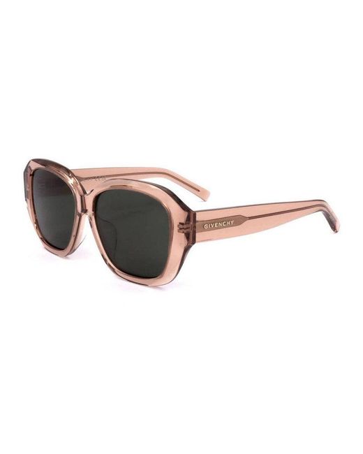 Givenchy Brown Frame And Lens Sunglasses