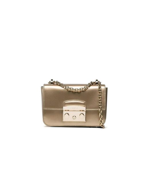 Furla Purple Crossbody Bag Leather Crossbody-Bags