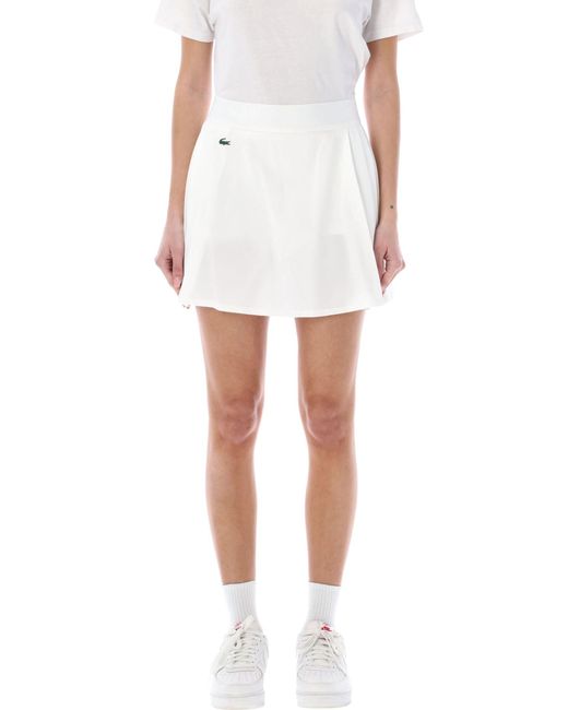 Lacoste White Tennis Miniskirt