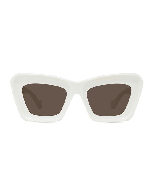 Loewe Brown Lw40145I Anagram 25E Acetate Occhiali Da Sole
