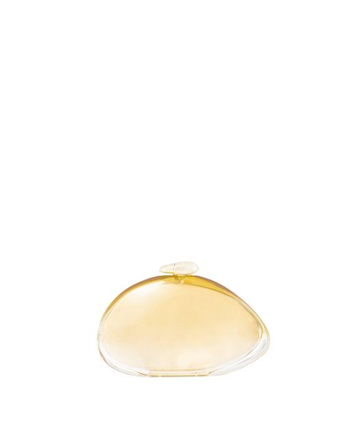 Benedetta Bruzziches Yellow Clutch Ariel Acrylic Bags