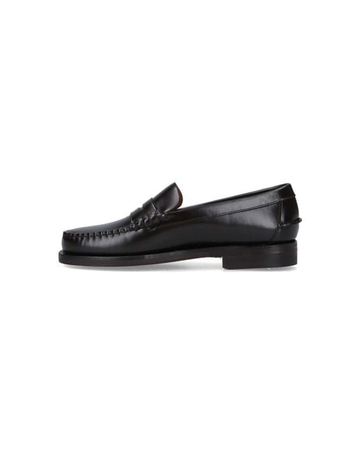 Sebago Black Classic Dan Loafer for men