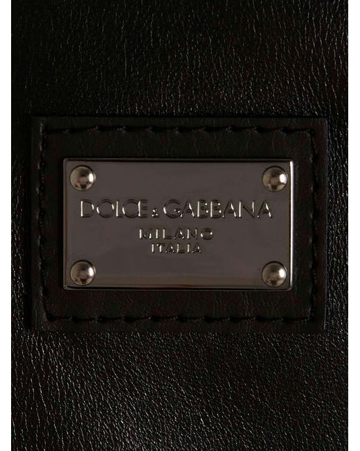 Dolce & Gabbana Black Dg Essential Casual Jackets, Parka for men