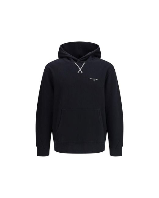Givenchy Blue Cotton Sweatshirt Clothing for men