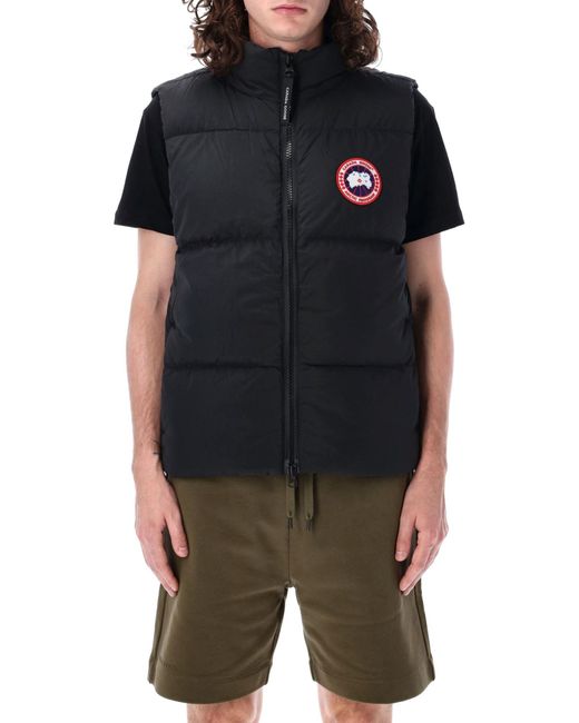 Canada Goose Black Cg Lawrence Puffer for men