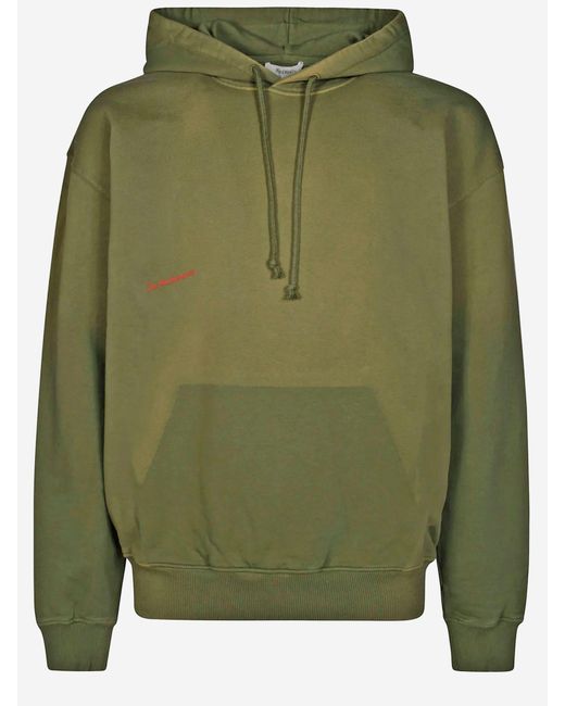 J.W. Anderson Green Cotton Sweatshirt With Logo for men