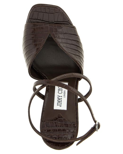 Jimmy Choo Black 'Karli' Sandals
