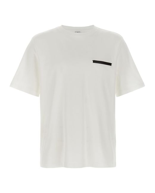 Berluti White Crew Neck T-Shirt for men