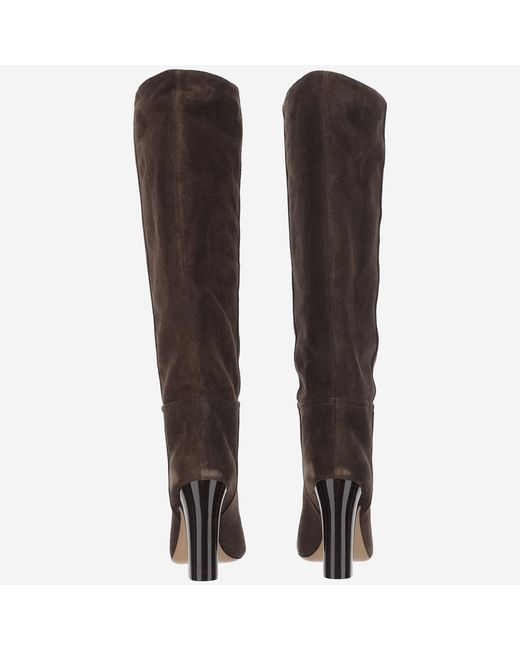 Paris Texas Brown Boots Lavinia 100 Leather