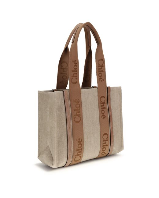 Chloé Natural Shoulder Bags