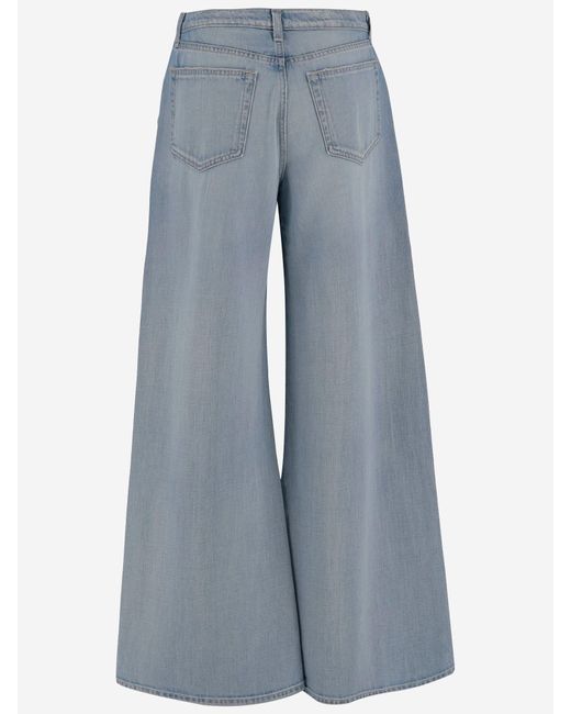 L'Agence Blue Washed Jeans