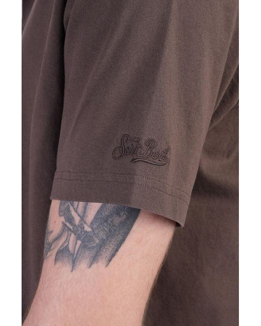 Mc2 Saint Barth Brown Brighton Polo for men