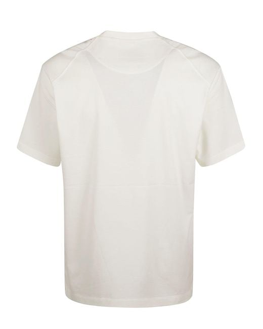 Y-3 White Gfx Logo T-Shirt