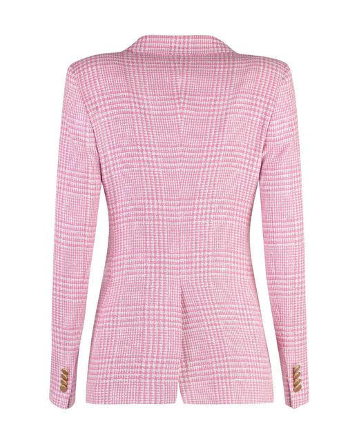 Tagliatore Pink J-parigi Single-breasted Two-button Jacket