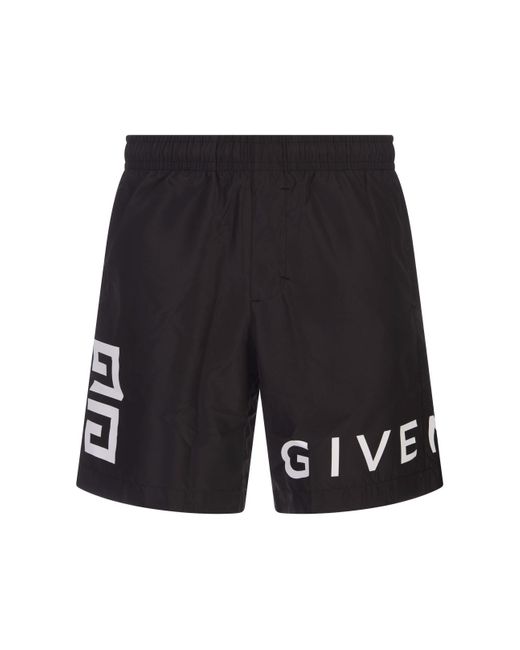 Givenchy Black Swimwear With Logo for men