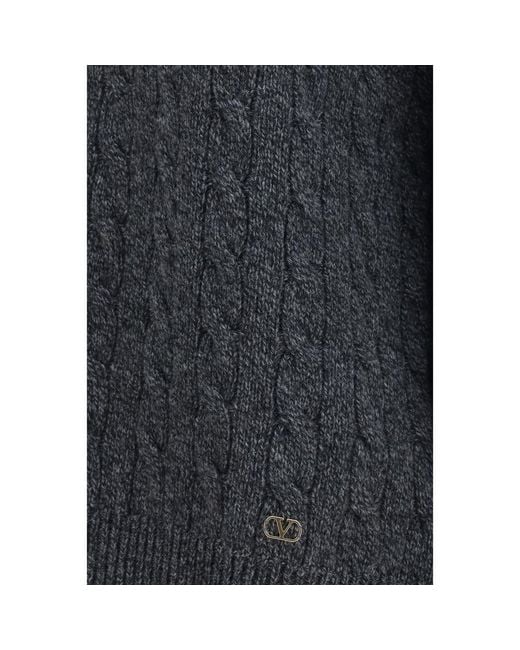 Valentino Garavani Gray Wool Oves Aries Sweatshirt