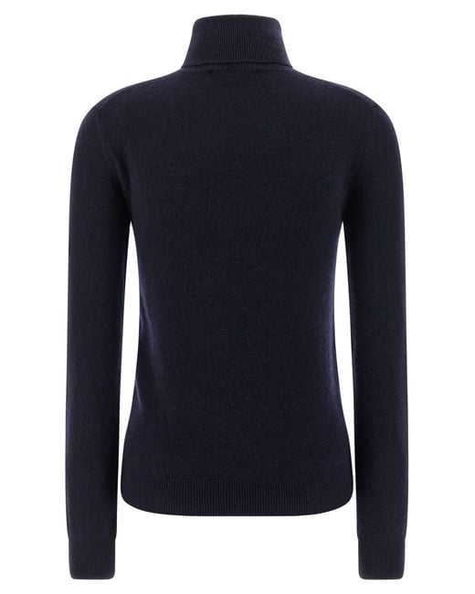 Balenciaga Blue 'Standard Turtleneck' Turtleneck Sweater