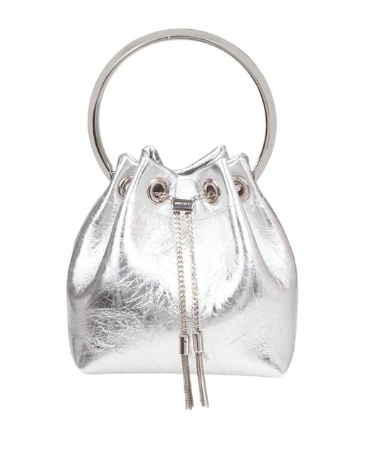 Jimmy Choo White Bon Bon Tzz