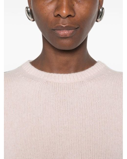 Khaite Pink Cashmere Sweater Ny Golden
