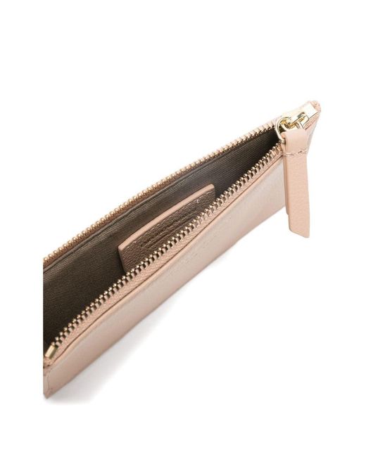 Emporio Armani Brown Wallets Calf Leather