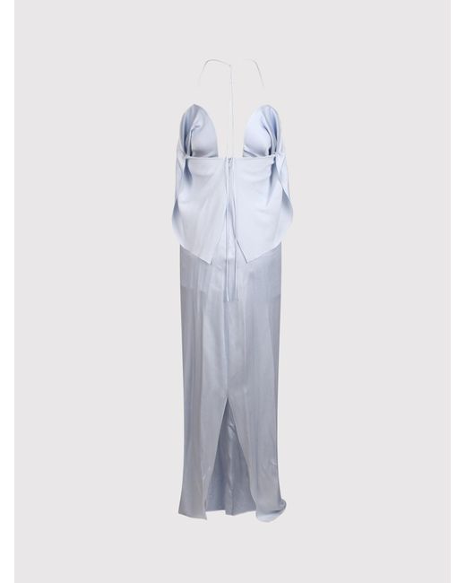 Victoria Beckham White Cut-Out Cami Dress
