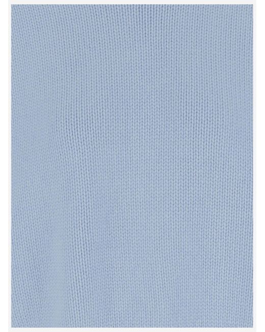 Sa Su Phi Blue Cashmere Jade Sweater