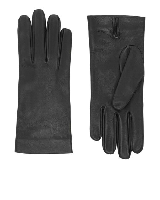 Saint Laurent Black Aint Laurent Gloves for men