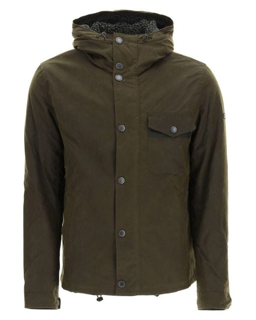 Barbour Green Kevlar Jacket for men